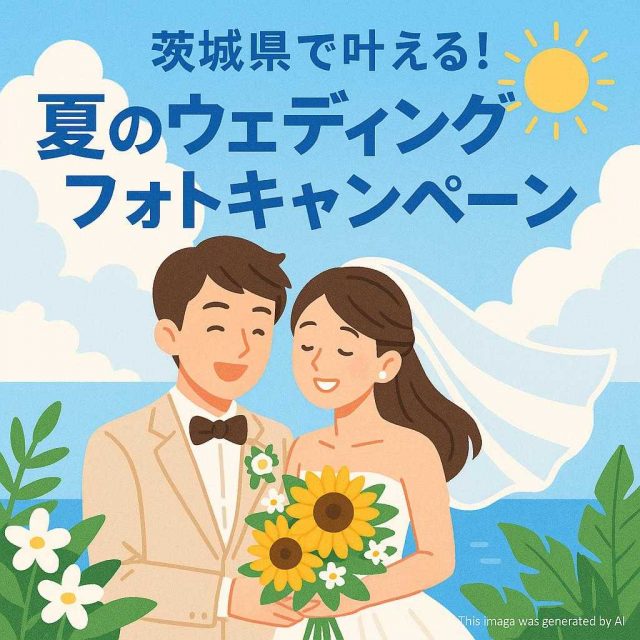 茨城県で叶える！夏のウェディングフォトキャンペーン