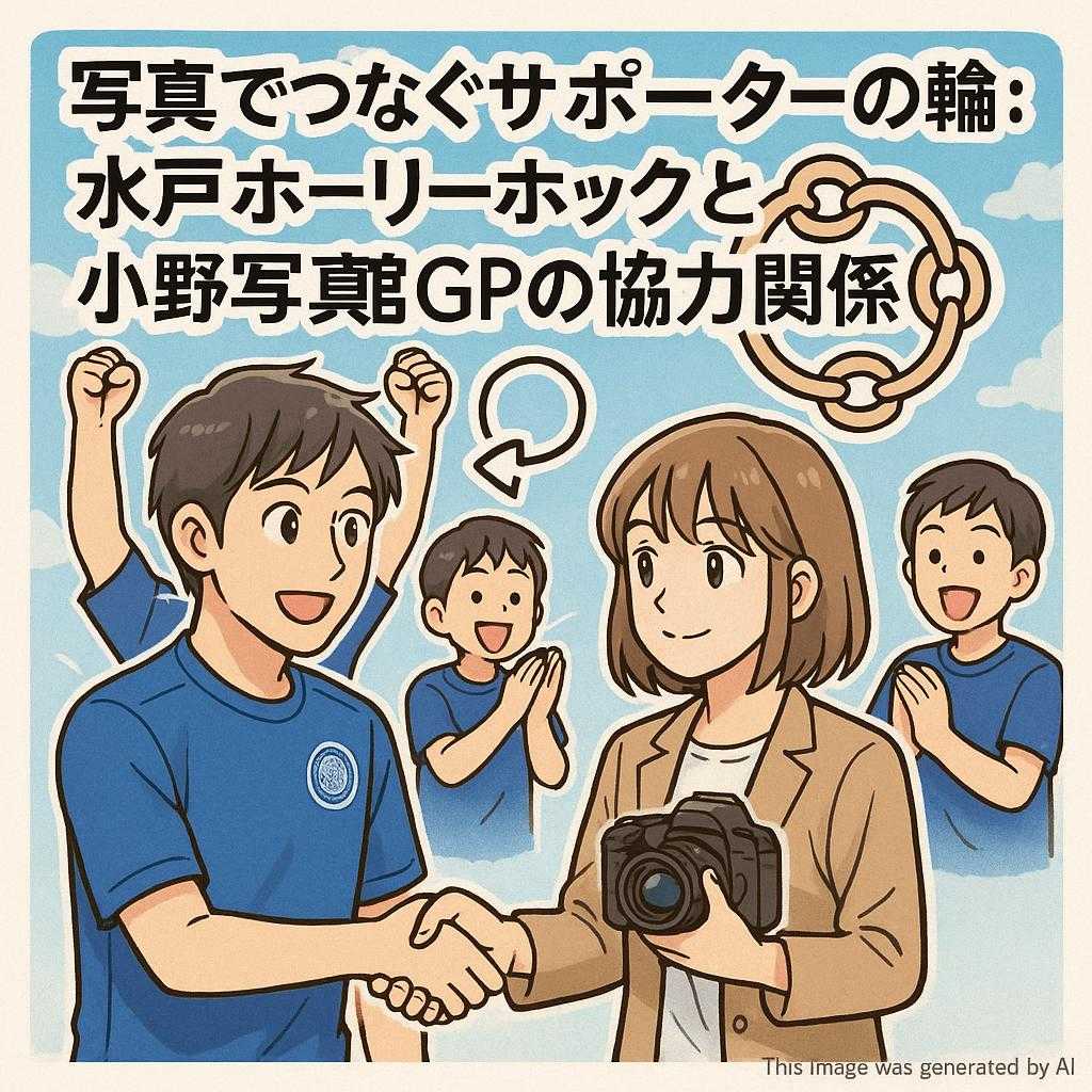 写真でつなぐサポーターの輪：水戸ホーリーホックと小野写真館GPの協力関係
