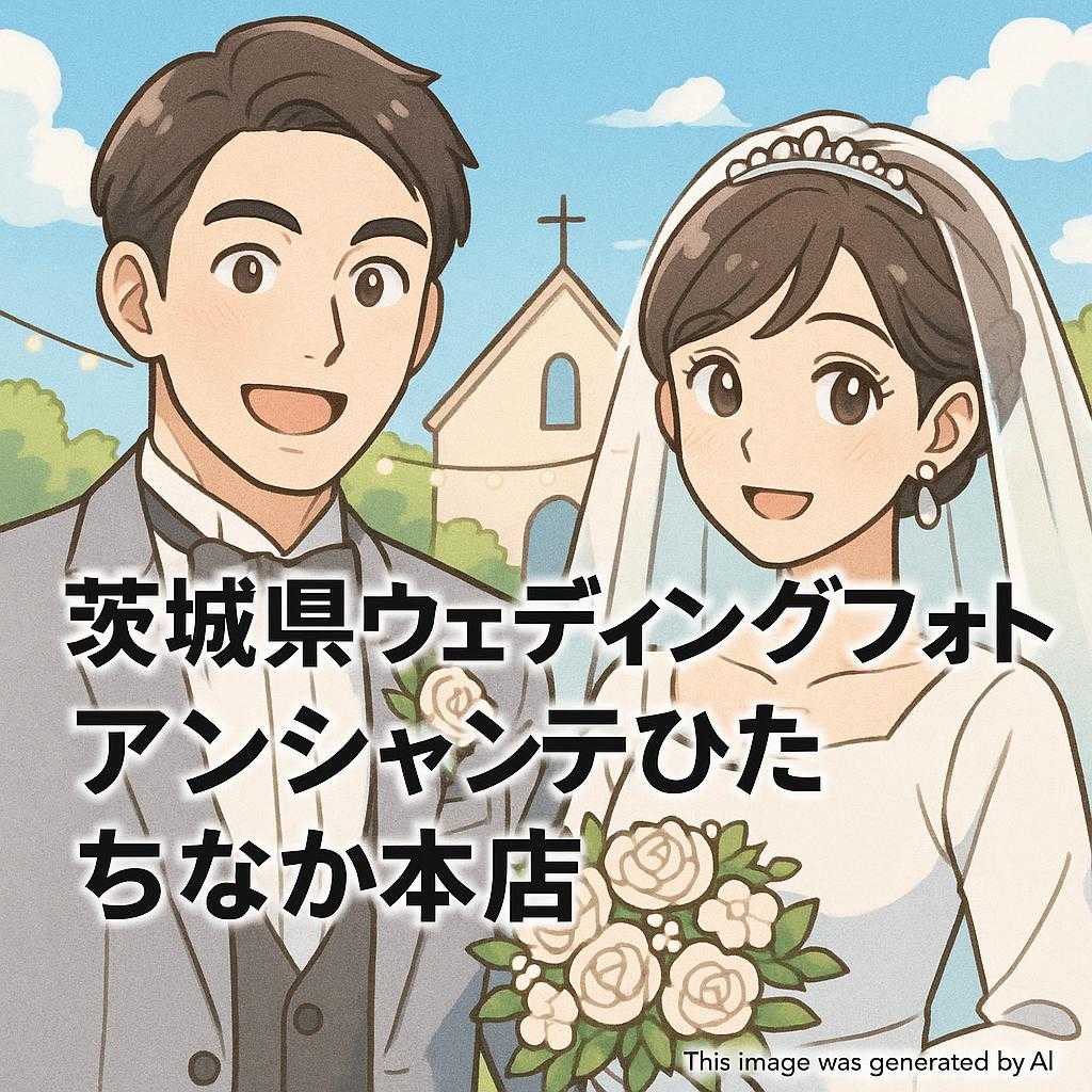 茨城県ウェディングフォト アンシャンテひたちなか本店