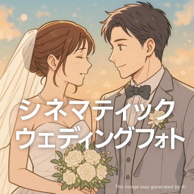 シネマティック ウェディングフォト