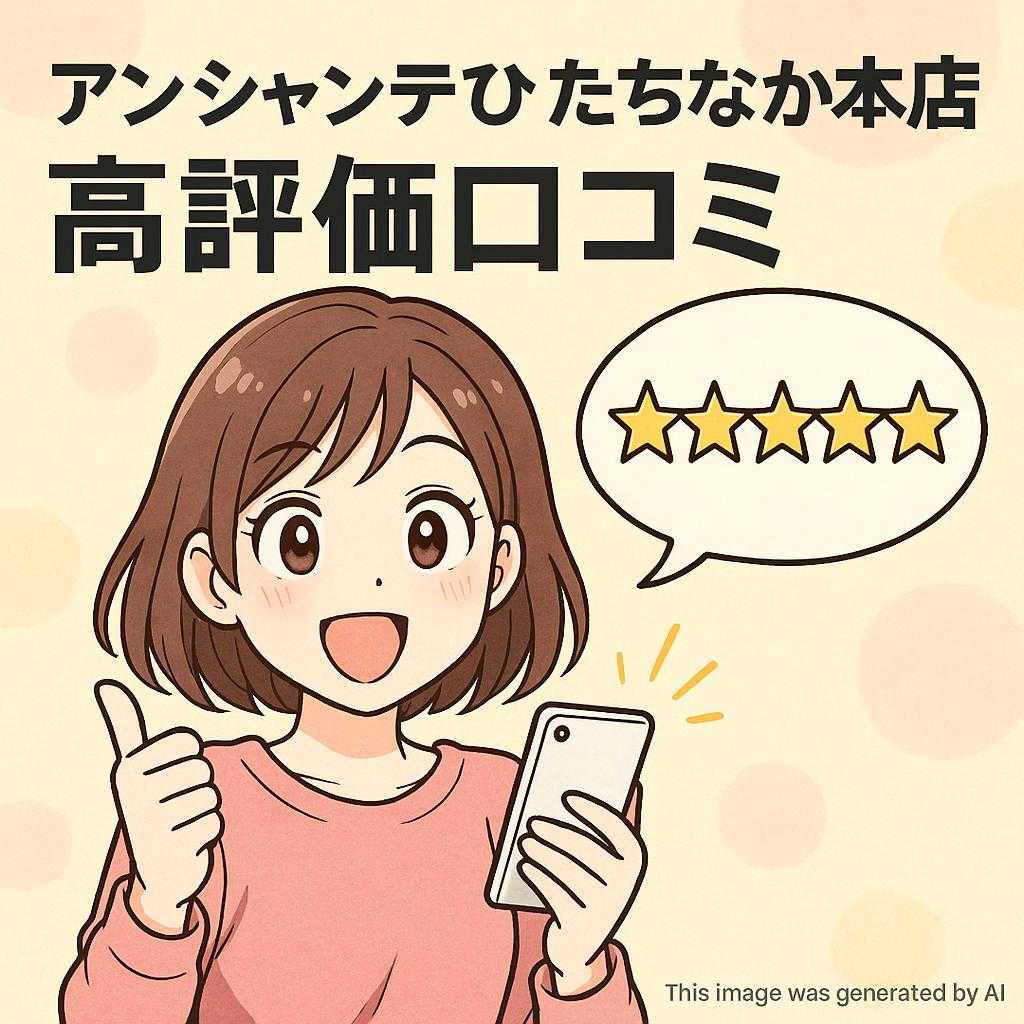 アンシャンテひたちなか本店 高評価口コミ