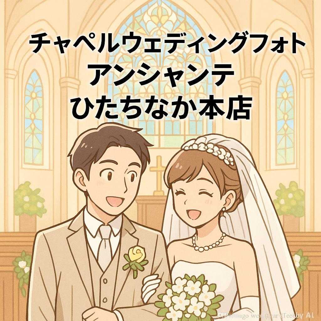 チャペルウェディングフォト アンシャンテ ひたちなか本店