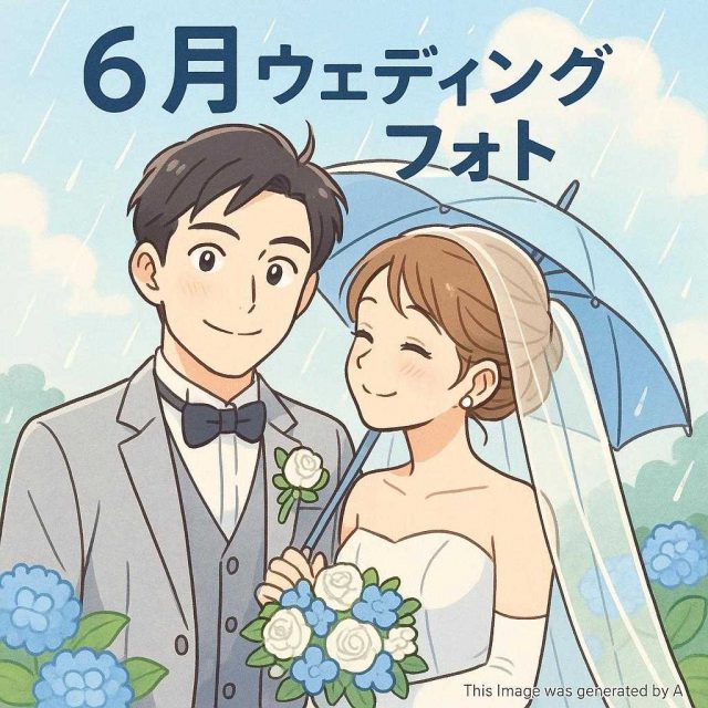 ６月ウェディングフォト