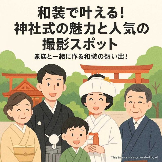 和装で叶える！神社式の魅力と人気の撮影スポット 記事生成 家族と一緒に作る和装の想い出！