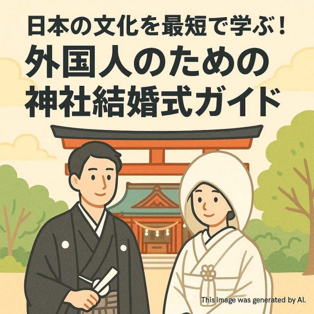 日本の文化を最短で学ぶ！外国人のための神社結婚式ガイド
