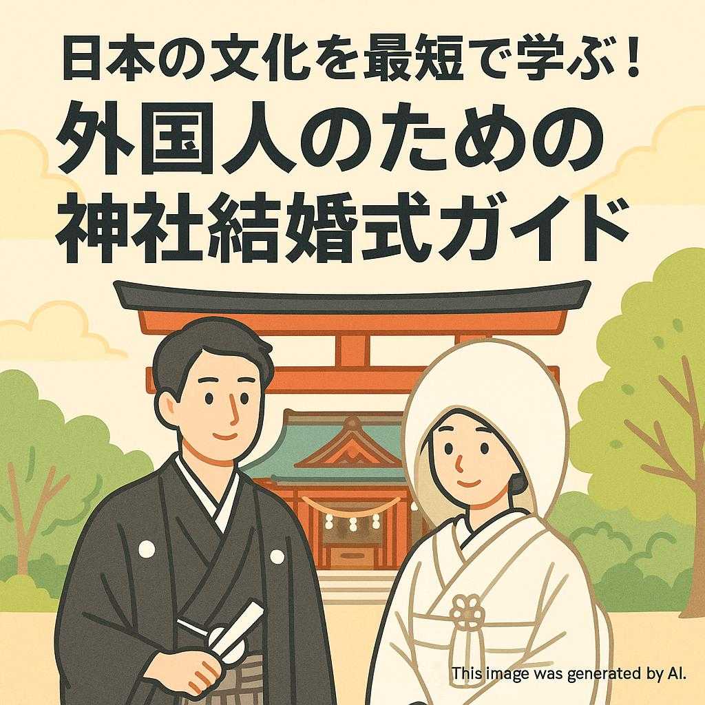 日本の文化を最短で学ぶ！外国人のための神社結婚式ガイド