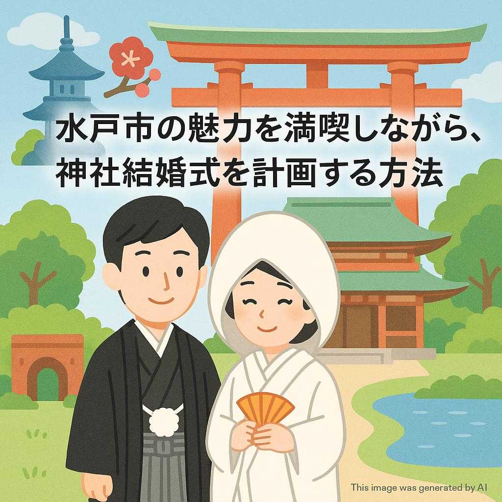水戸市の魅力を満喫しながら、神社結婚式を計画する方法