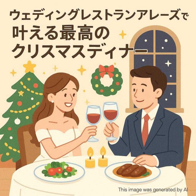ウェディングレストランアレーズで叶える最高のクリスマスディナー