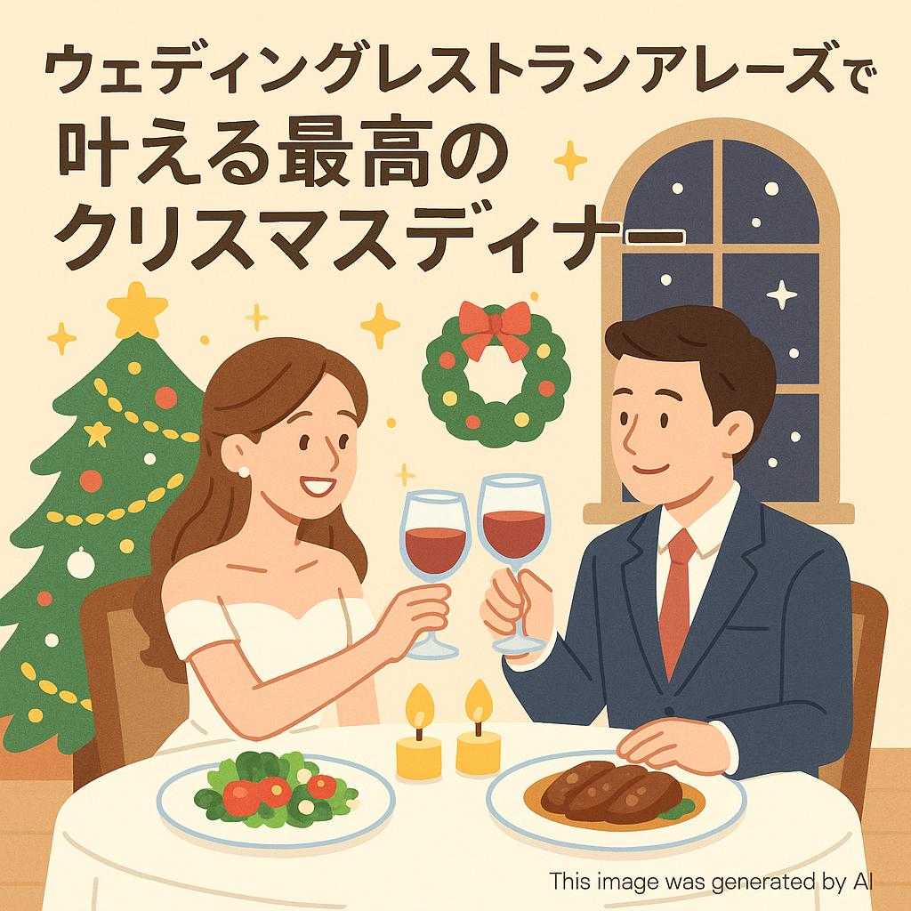 ウェディングレストランアレーズで叶える最高のクリスマスディナー