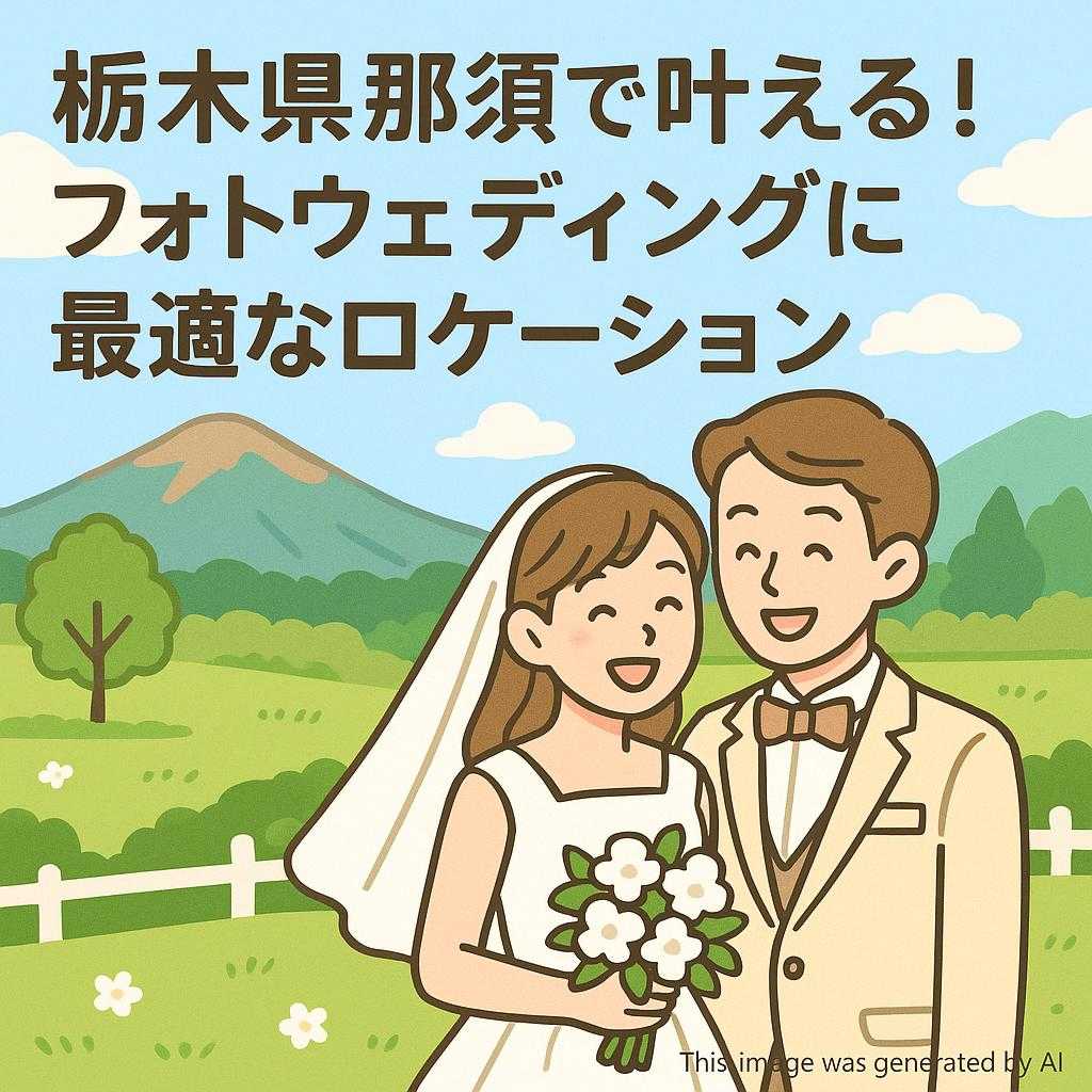栃木県那須で叶える！フォトウェディングに最適なロケーション