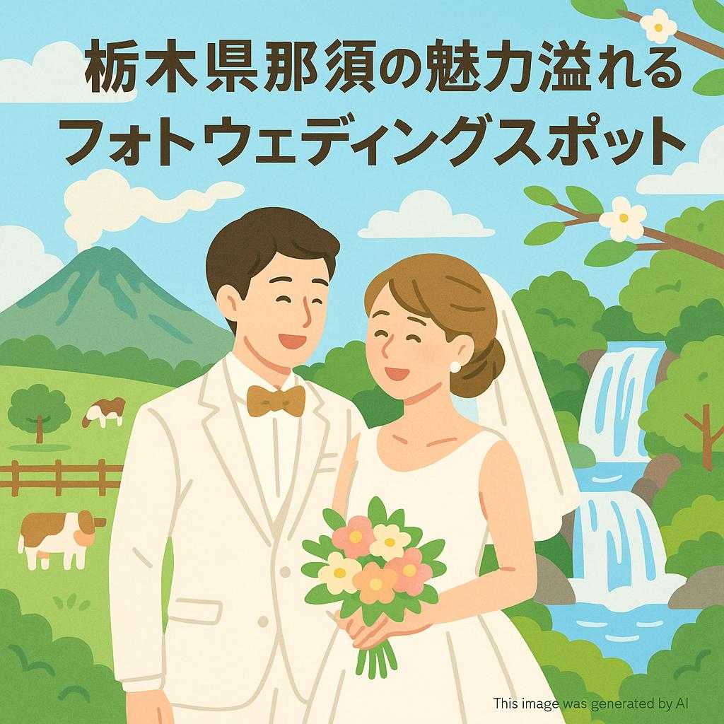 栃木県那須の魅力溢れるフォトウェディングスポット