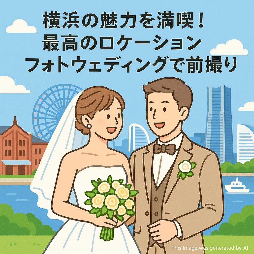 横浜の魅力を満喫！最高のロケーションフォトウェディングで前撮りを