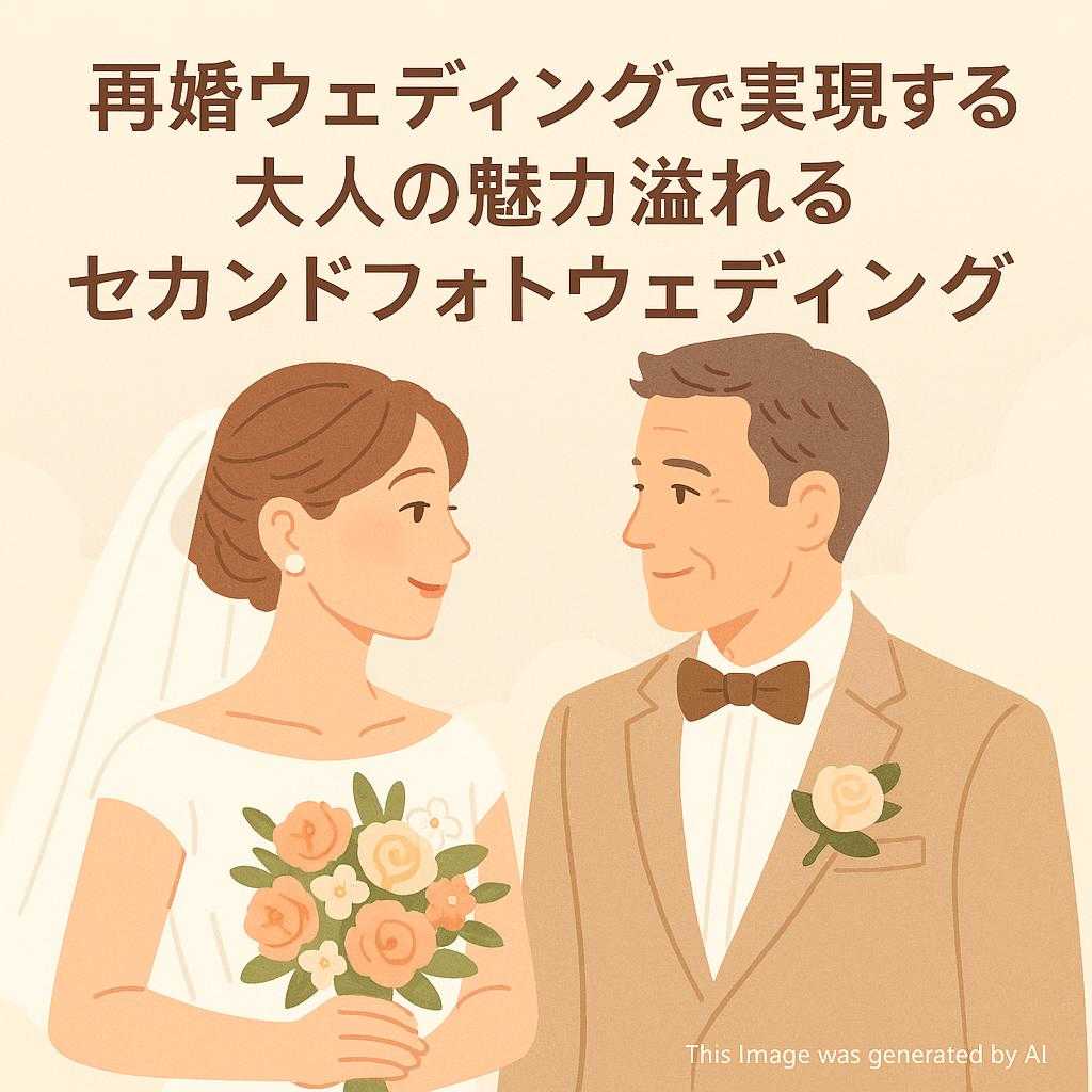 再婚ウェディングで実現する大人の魅力溢れるセカンドフォトウェディング
