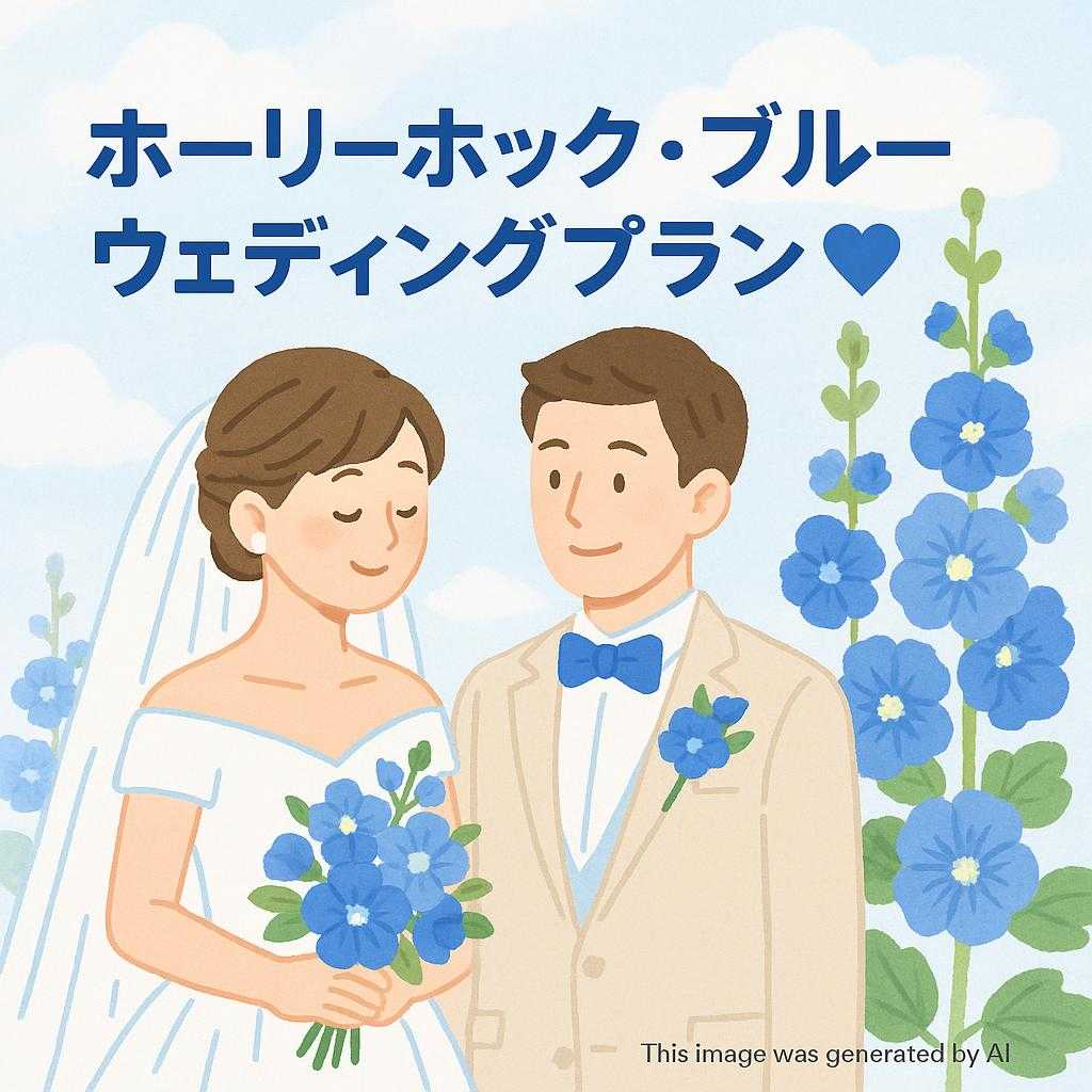 「ホーリーホック・ブルー」ウェディングプラン 💙