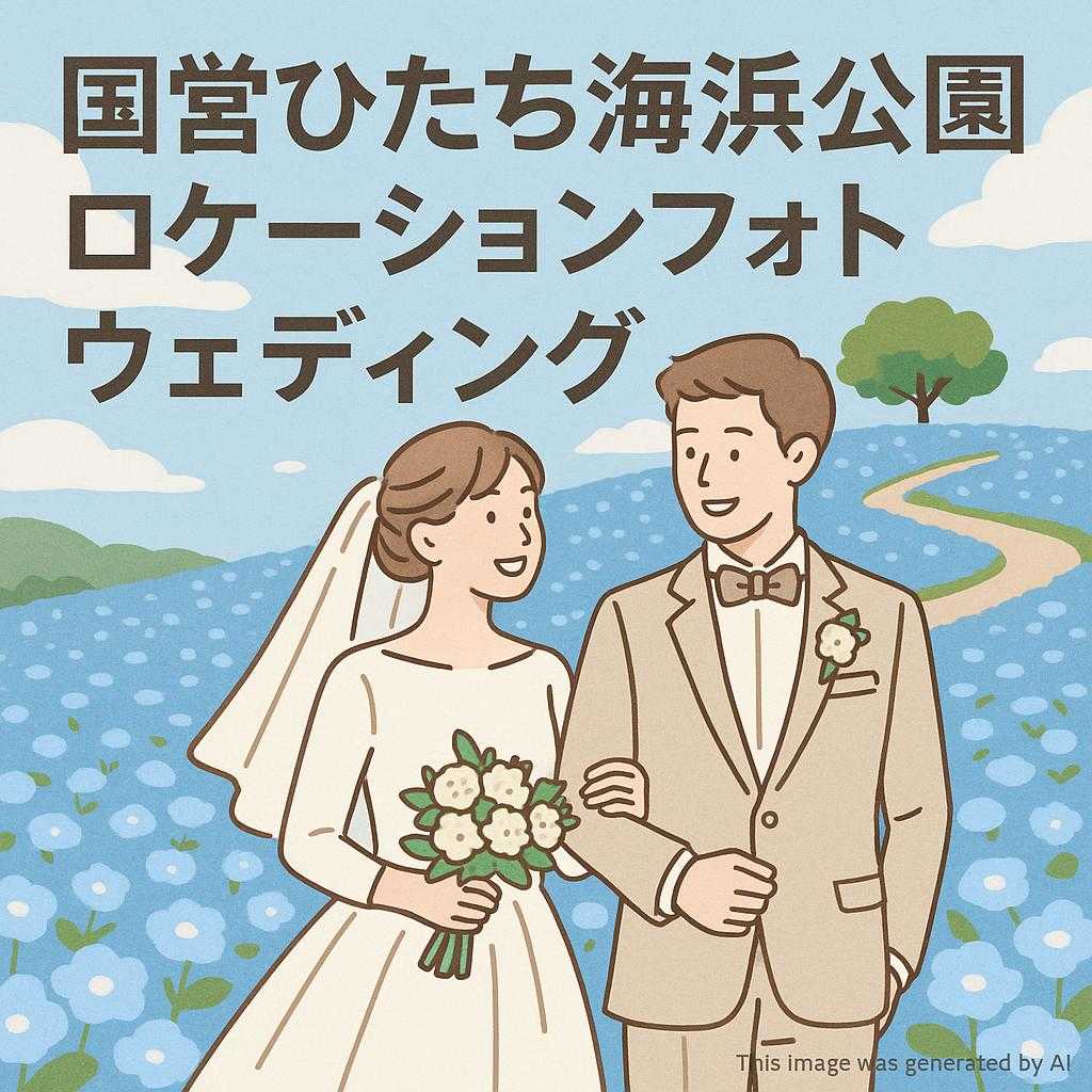 国営ひたち海浜公園ロケーションフォトウェディング