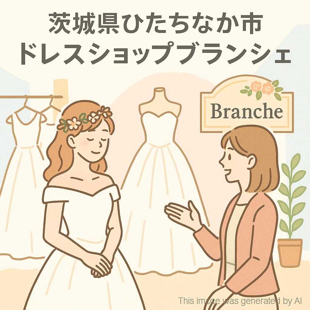 茨城県ひたちなか市ドレスショップブランシェ
