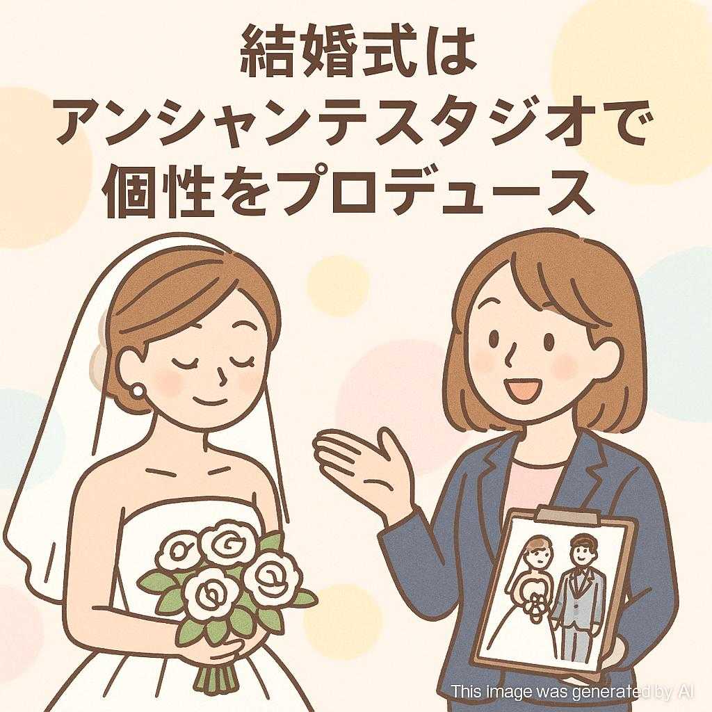 結婚式はアンシャンテスタジオで個性をプロデュース