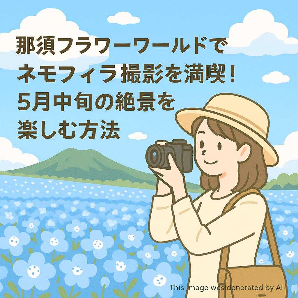 那須フラワーワールドでネモフィラ撮影を満喫！５月中旬の絶景を楽しむ方法