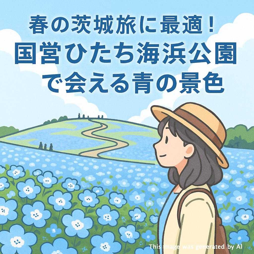 春の茨城旅に最適！国営ひたち海浜公園で会える青の景色