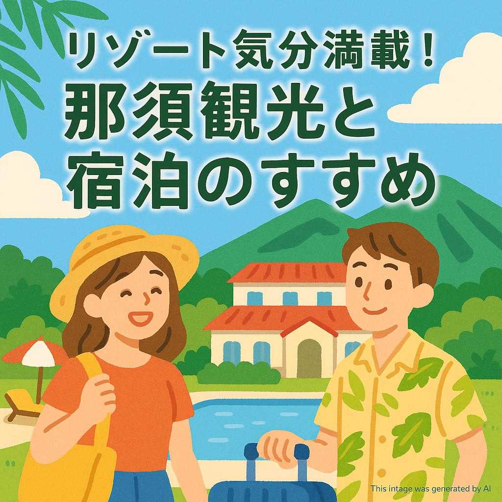 リゾート気分満載！那須観光と宿泊のすすめ