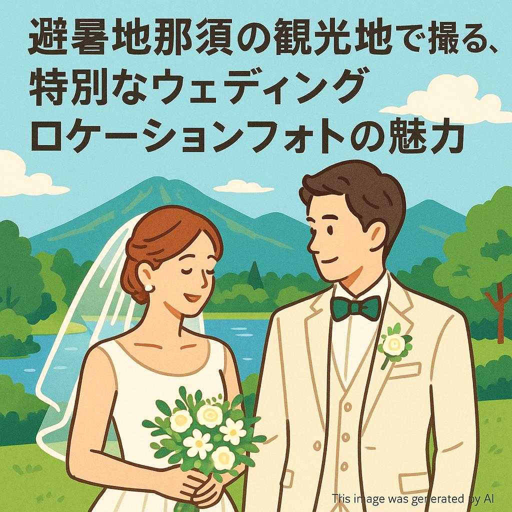 避暑地那須の観光地で撮る、特別なウェディングロケーションフォトの魅力