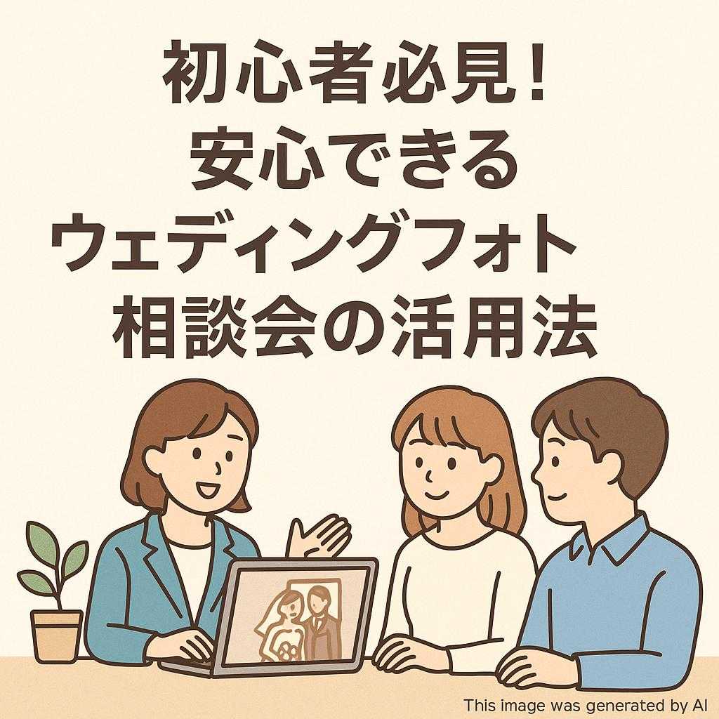 初心者必見！安心できるウェディングフォト相談会の活用法