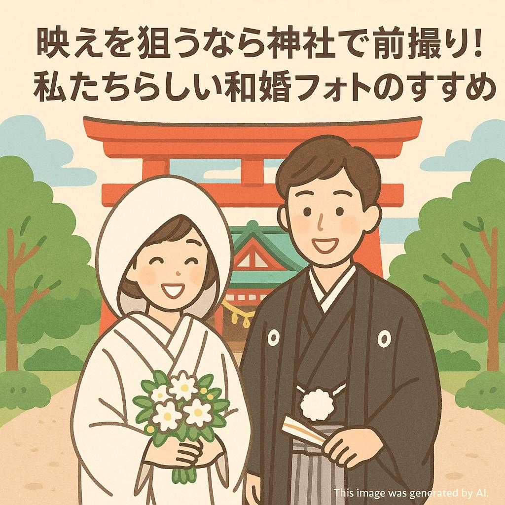 映えを狙うなら神社で前撮り！私たちらしい和婚フォトのすすめ