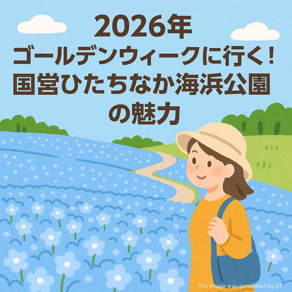 2026年ゴールデンウィークに行く！国営ひたちなか海浜公園の魅力