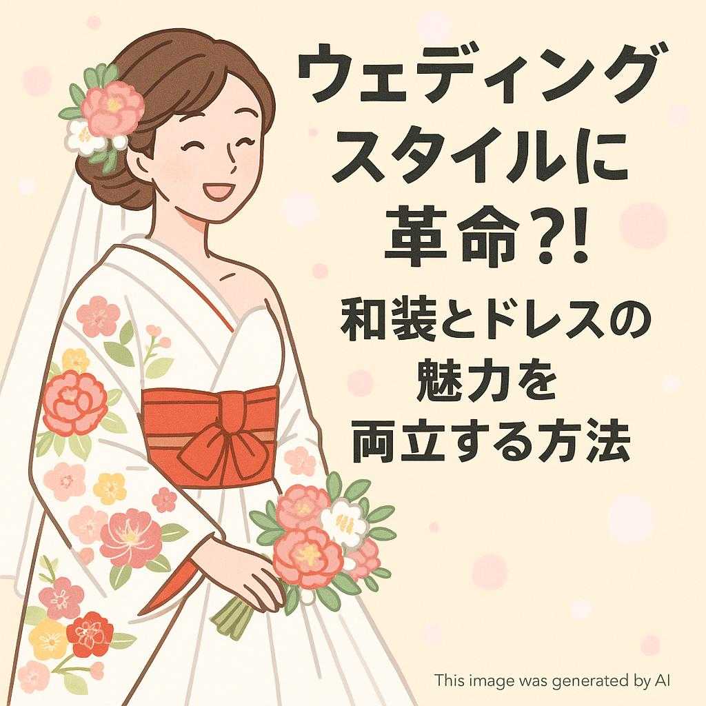 ウェディングスタイルに革命?! 和装とドレスの魅力を両立する方法