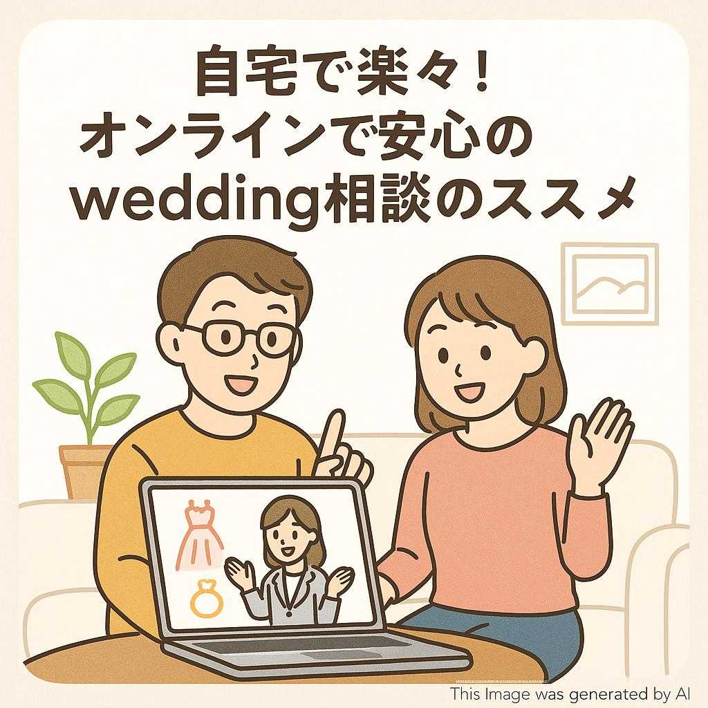 自宅で楽々！オンラインで安心のwedding相談のススメ