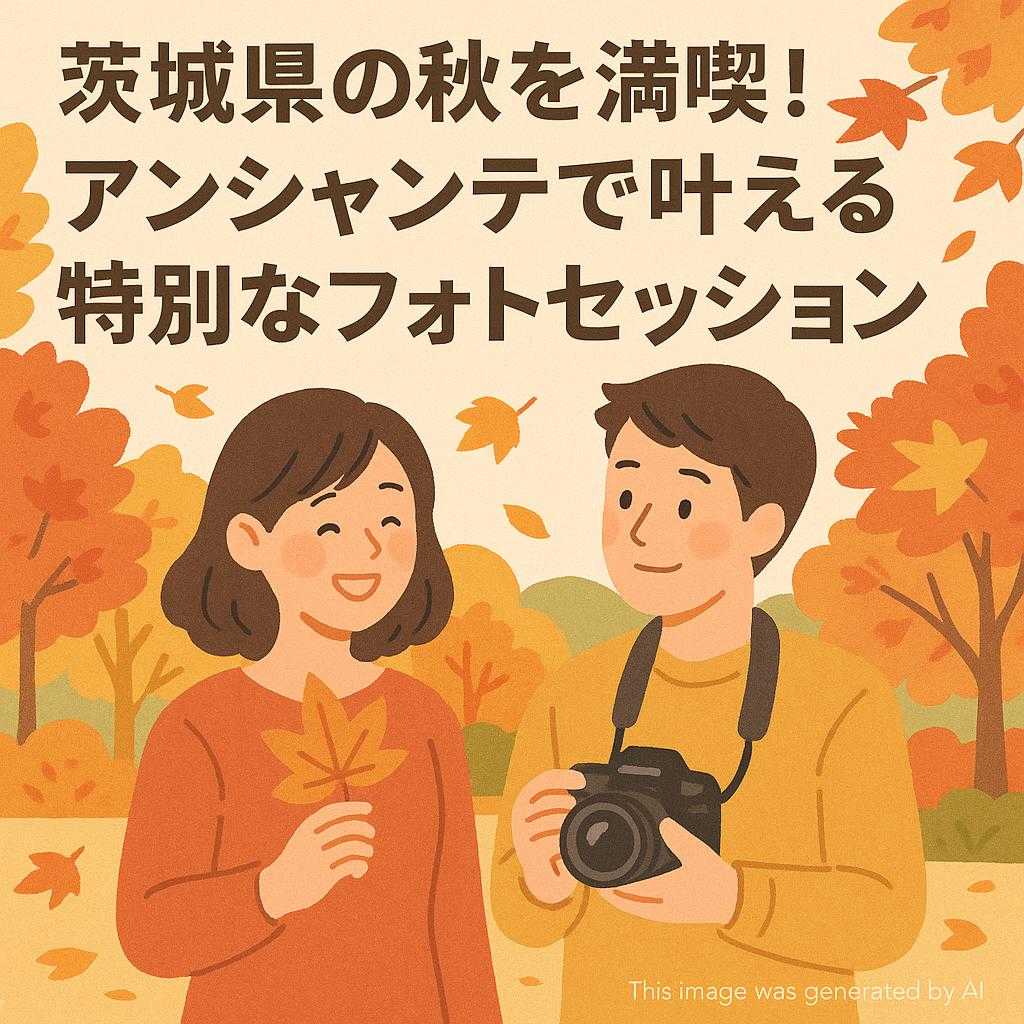 茨城県の秋を満喫！アンシャンテで叶える特別なフォトセッション